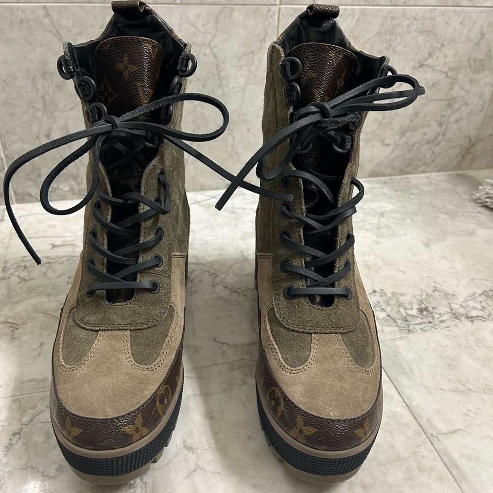 Louis Vuitton Combat Boots